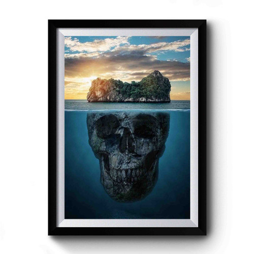 Dark Fantasy Island Premium Poster