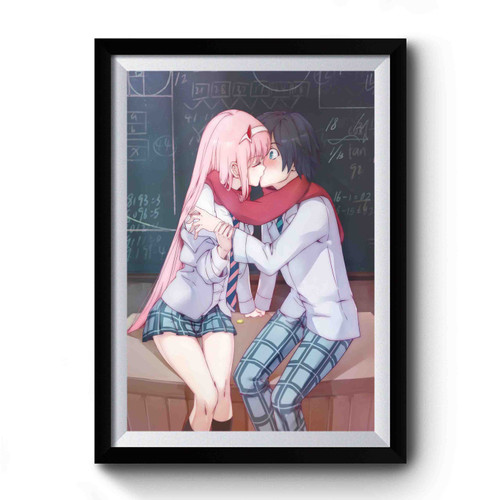 Darling In The Franxx Zero Two X Hiro Premium Poster