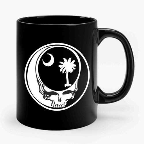 Steal Your State South Carolina State Flag Grateful Dead Head Ceramic Mug