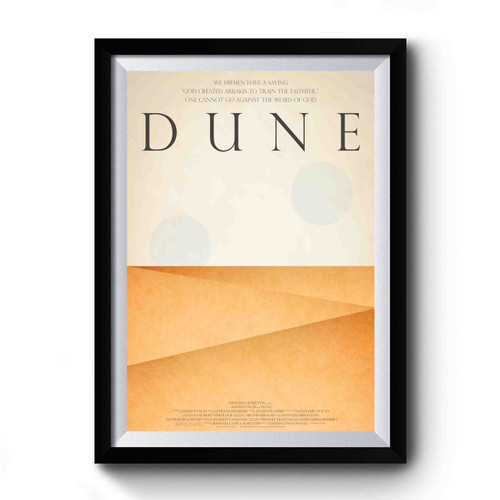 Dune Word Of God Premium Poster