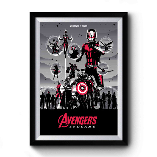 Endgame Red Premium Poster