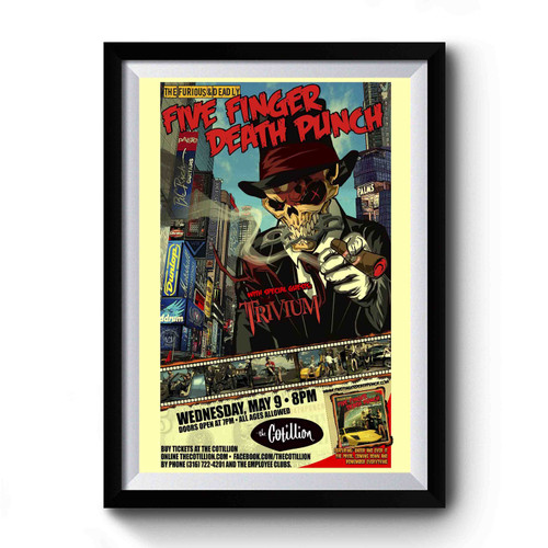 Five Finger Death Everyone Has Two Choices Premium Poster