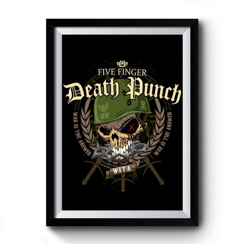 Five Finger Death Punch 5fdp Premium Poster