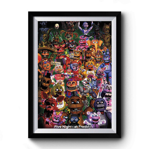Five Nights At Freddys Fredbears Family Premium Poster