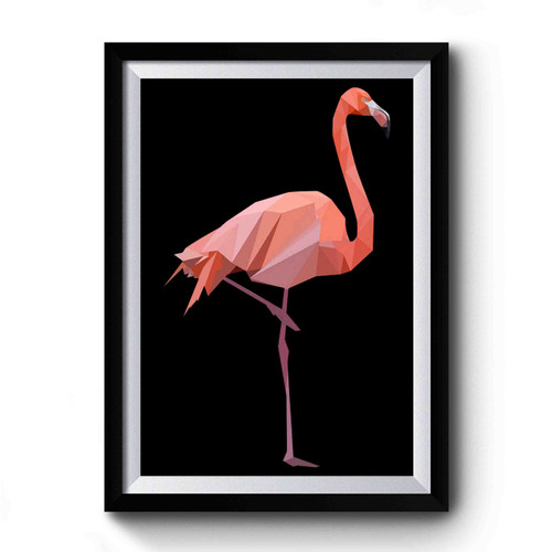 Flamingo Colourful Premium Poster