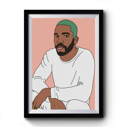Frank Ocean Pink & White Theeseee Colors Yesss Premium Poster