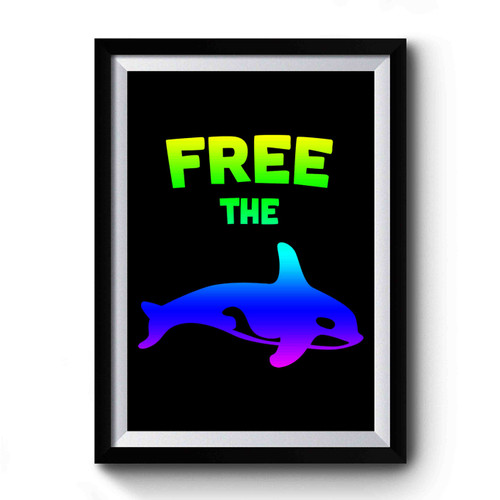 Free The Orcas Logo Premium Poster