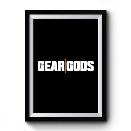 Gear Gods Logo Premium Poster