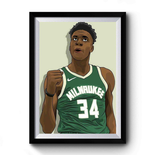 Giannis Milwaukee Bucks Nba Premium Poster