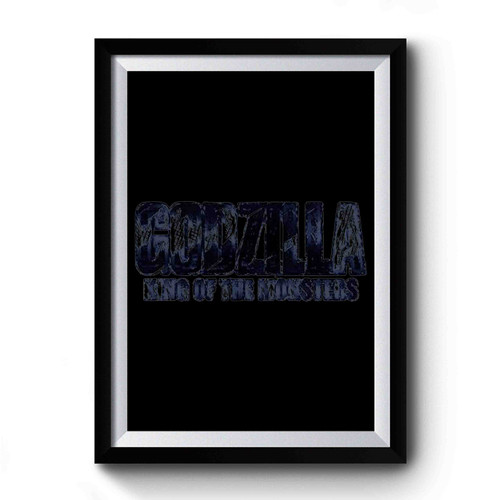 Godzilla King Of The Monsters Logo Premium Poster