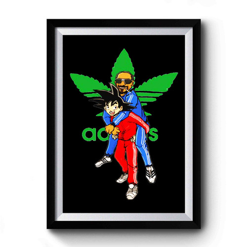 Goku Snoop Dogg Cannabis Premium Poster