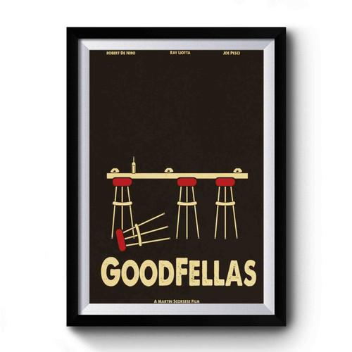 Goodfellas Retro Premium Poster