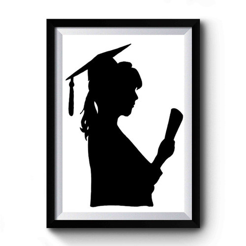 Graduate Girl Premium Poster