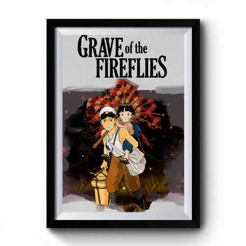 Grave Of The Fireflies 1988 Full Movie Premium Poster