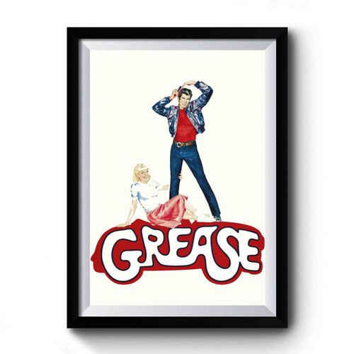 Grease 1978 Vintage Movie Premium Poster