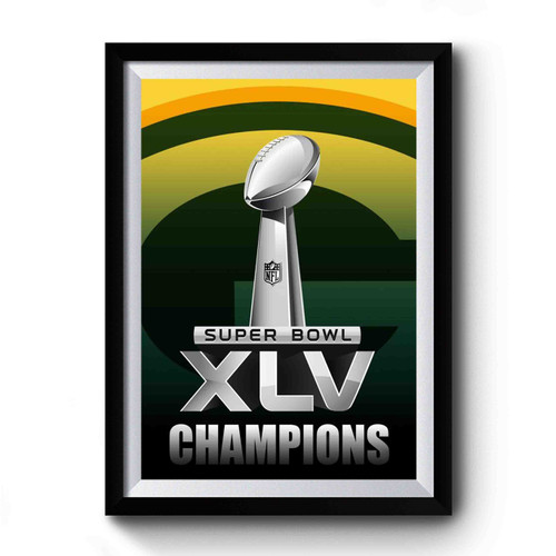 Green Bay Packers Superbowl Champions Premium Poster