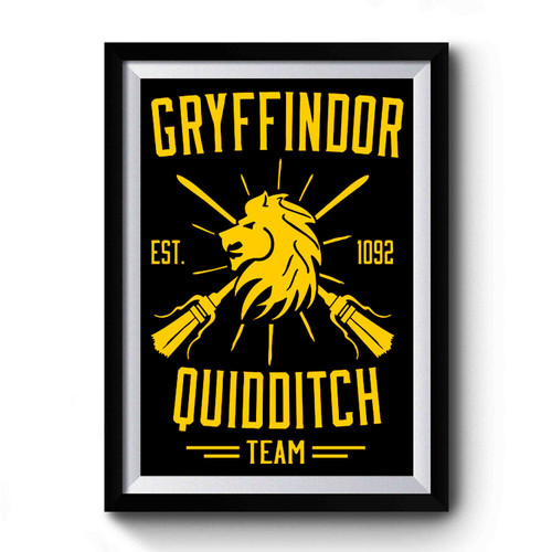 Gryffindor Quidditch Team Logo Premium Poster
