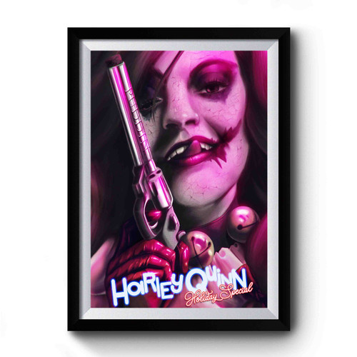 Harley Quinn Holiday Premium Poster