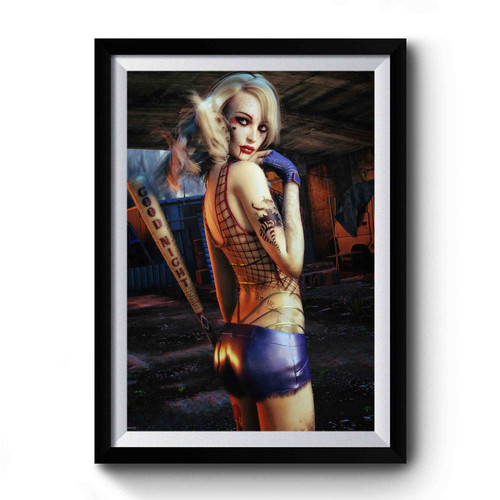 Harley Quinn Innocent Premium Poster