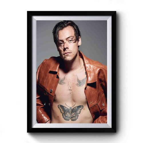 Harry Styles Butterfly Premium Poster