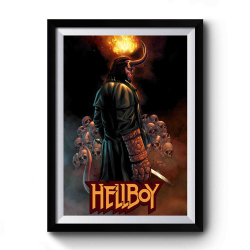 Hellboy Comic Art Premium Poster