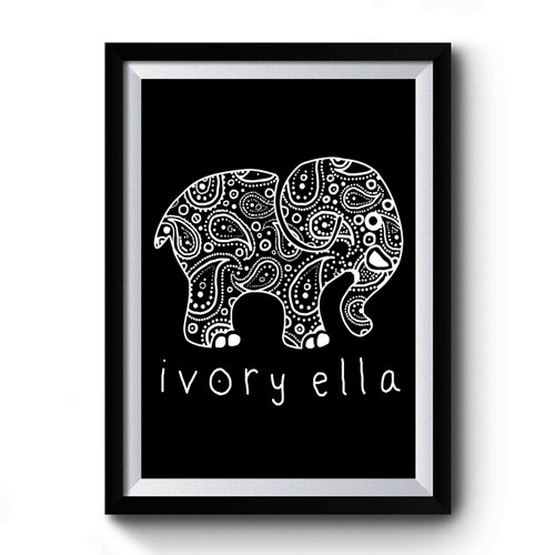 Ivory Ella Logo Parodi Premium Poster