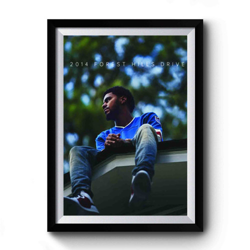 J Cole 2014 Forest Hills Drive Album Premium Poster