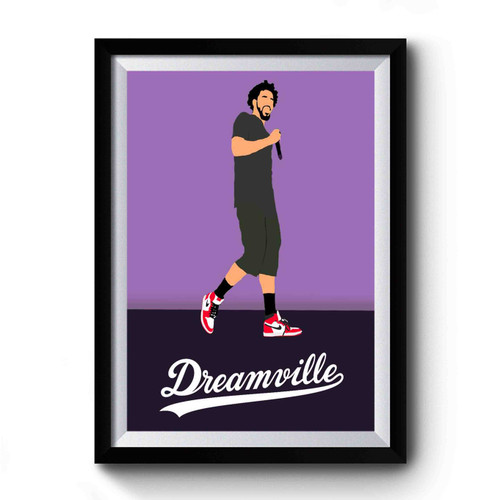 J Cole Dreamville Hip Hop 2 Premium Poster