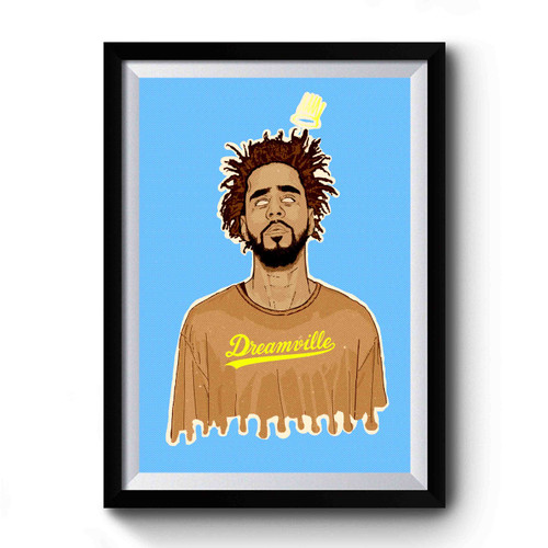 J Cole Rapper Hip Hop Premium Poster