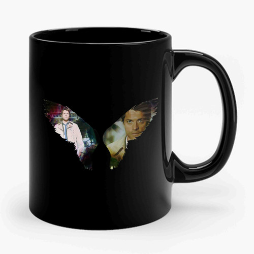 Supernatural Dean And Sam Winchester Wings Ceramic Mug