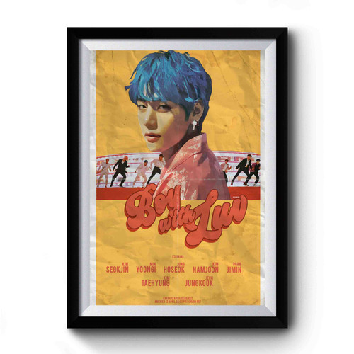 Jimin Bts Army Jin Jungkook Rm V Jhope Suga Kpop Premium Poster