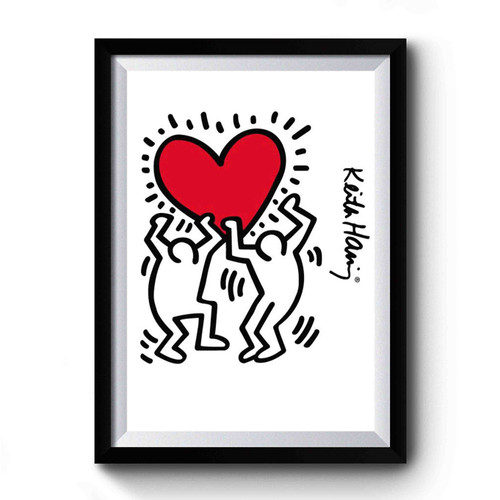 Keith Haring And His Contributions Premium Poster