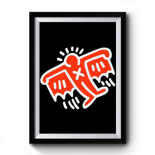 Keith Haring Demon Premium Poster