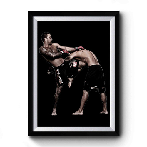 Kickboxing Artes Marciais Mistas Boxe Premium Poster