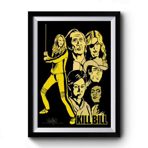 Kill Bill Vol 1 Movie Retro Poster Kraft Premium Poster
