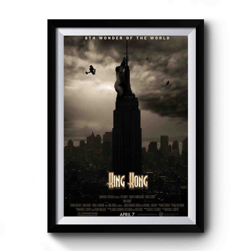 King Kong Sth Wonder Of The World Premium Poster