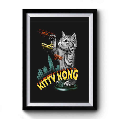 Kitty Kong Catt Premium Poster
