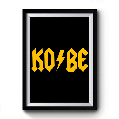 Kobe Art Logo Premium Poster