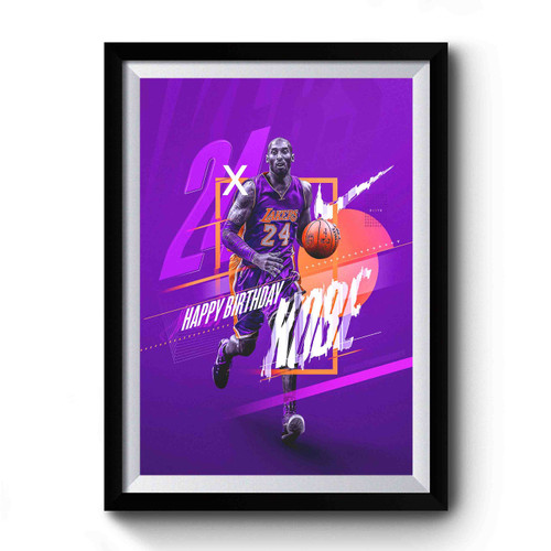 Kobe Bryant #24 Premium Poster