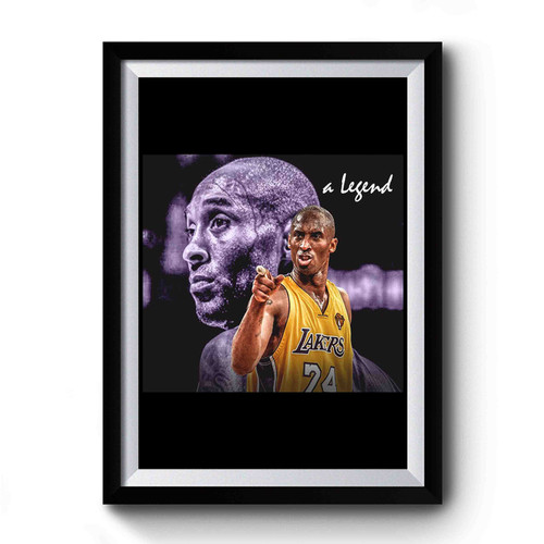 Kobe Bryant A Legend Premium Poster