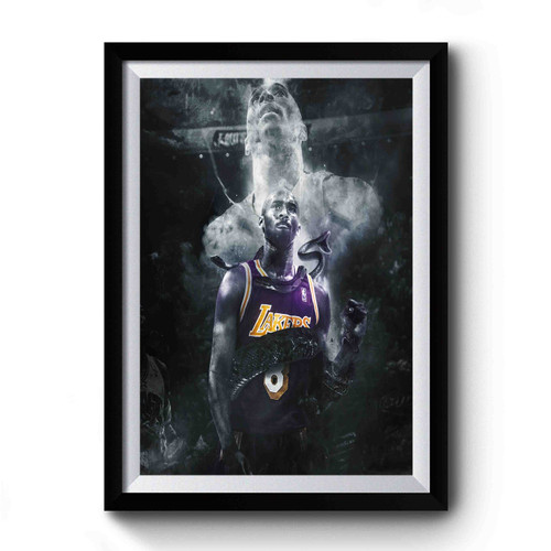Kobe Bryant Black Mamba 2 Premium Poster
