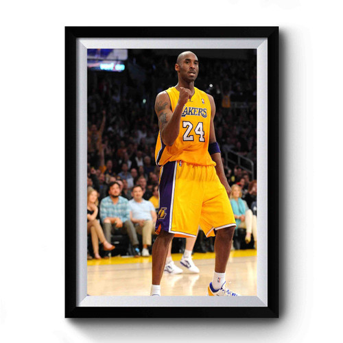 Kobe Bryant Game Winners Premium Poster
