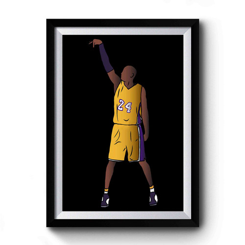 Kobe Bryant Hold It Los Angeles Lakers Premium Poster