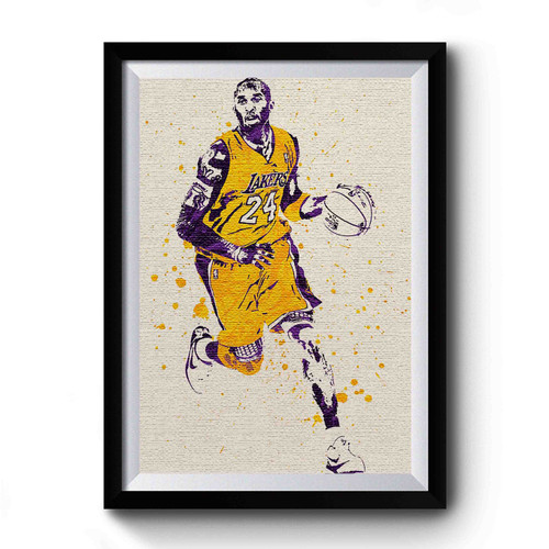 Kobe Bryant Los Angeles 1 Premium Poster
