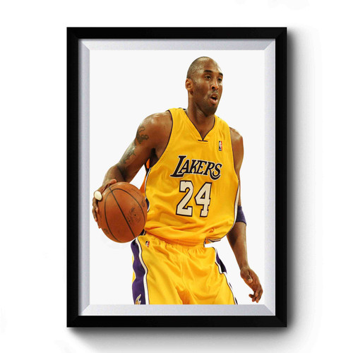 kobe bryant los angeles lakers basketball Premium Poster