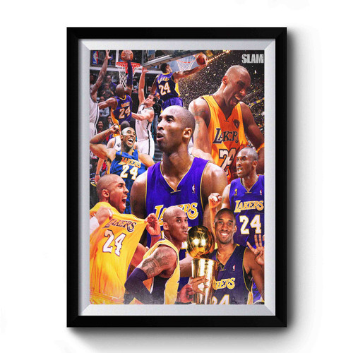 Kobe Bryant Mamba Forever Premium Poster