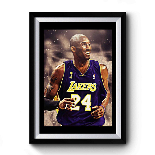 Kobe Bryant Respect Premium Poster