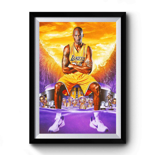 Kobe Bryant Vintage Premium Poster