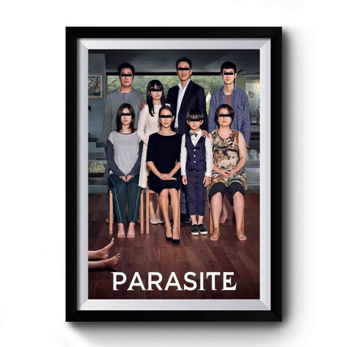 Korean Parasite Movie Premium Poster