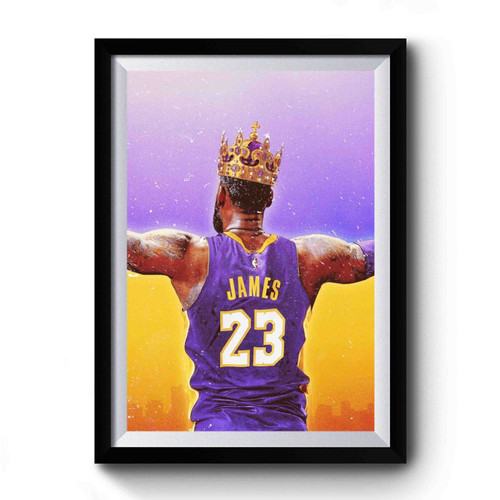 Lebron James 23 Premium Poster